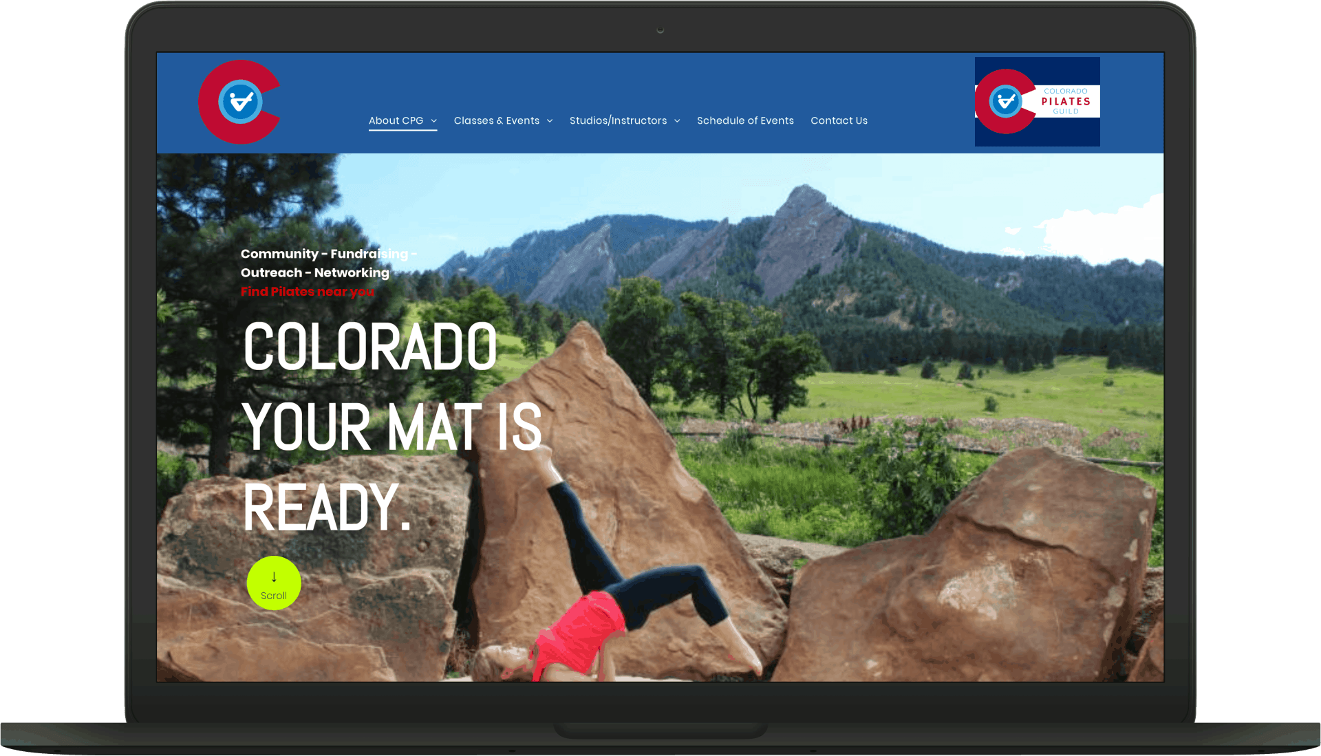 Colorado Pilates Guild website