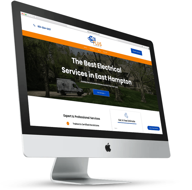 Electrician website design