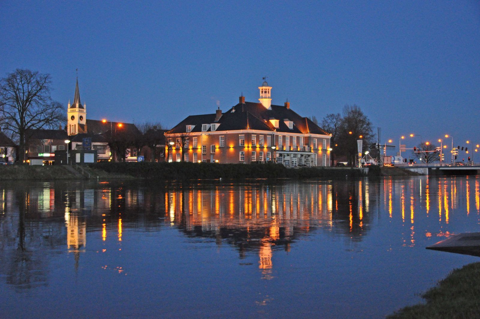 Het stadhuis in Ommen