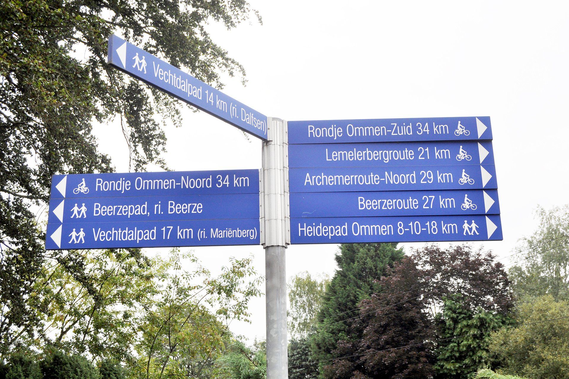 Fietsroutes in Ommen