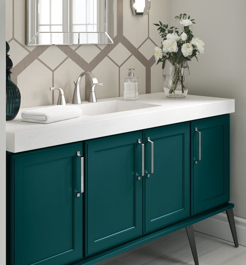 Bathroom Renovation — New Vanity Bathroom in Lancaster, OH Bathroom Renovation — New Vanity Bathroom in Lancaster, OH