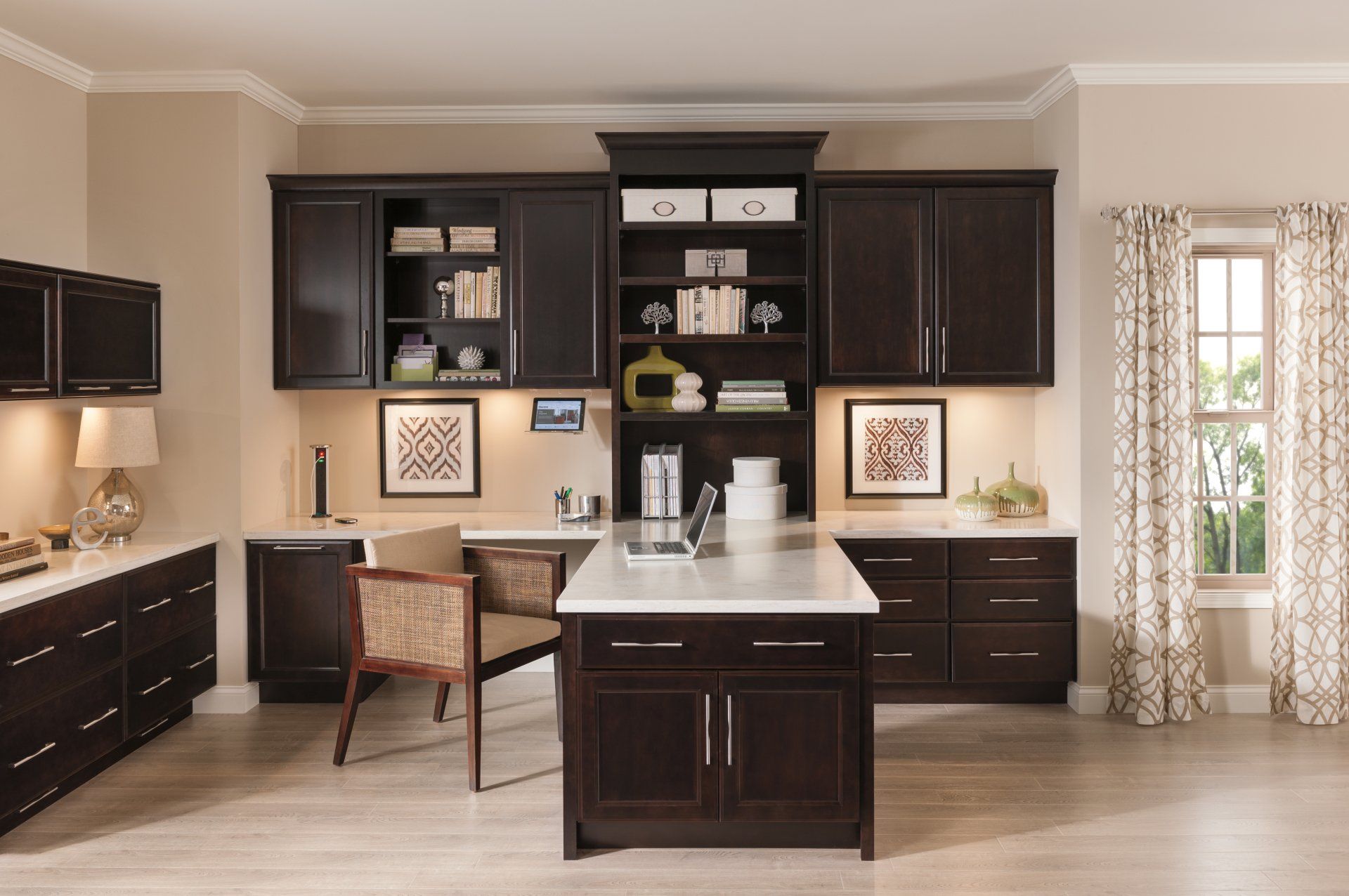 Custom Office Cabinets — Office Room in Lancaster, OH Custom Office Cabinets — Office Room in Lancaster, OH