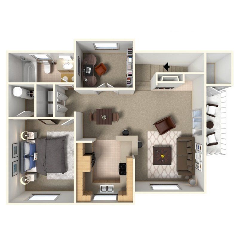 1 Bedroom Apartments for Rent