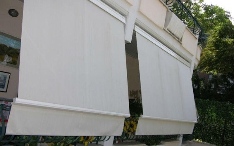 tenda con braccio