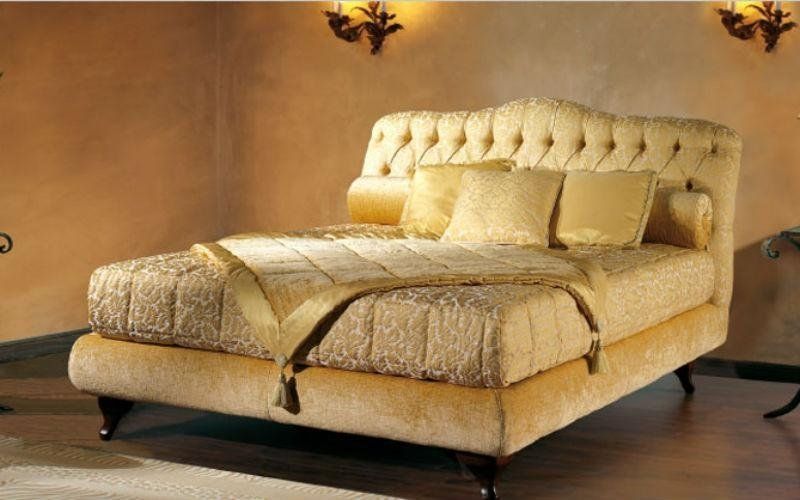 letto imbottito artigianale