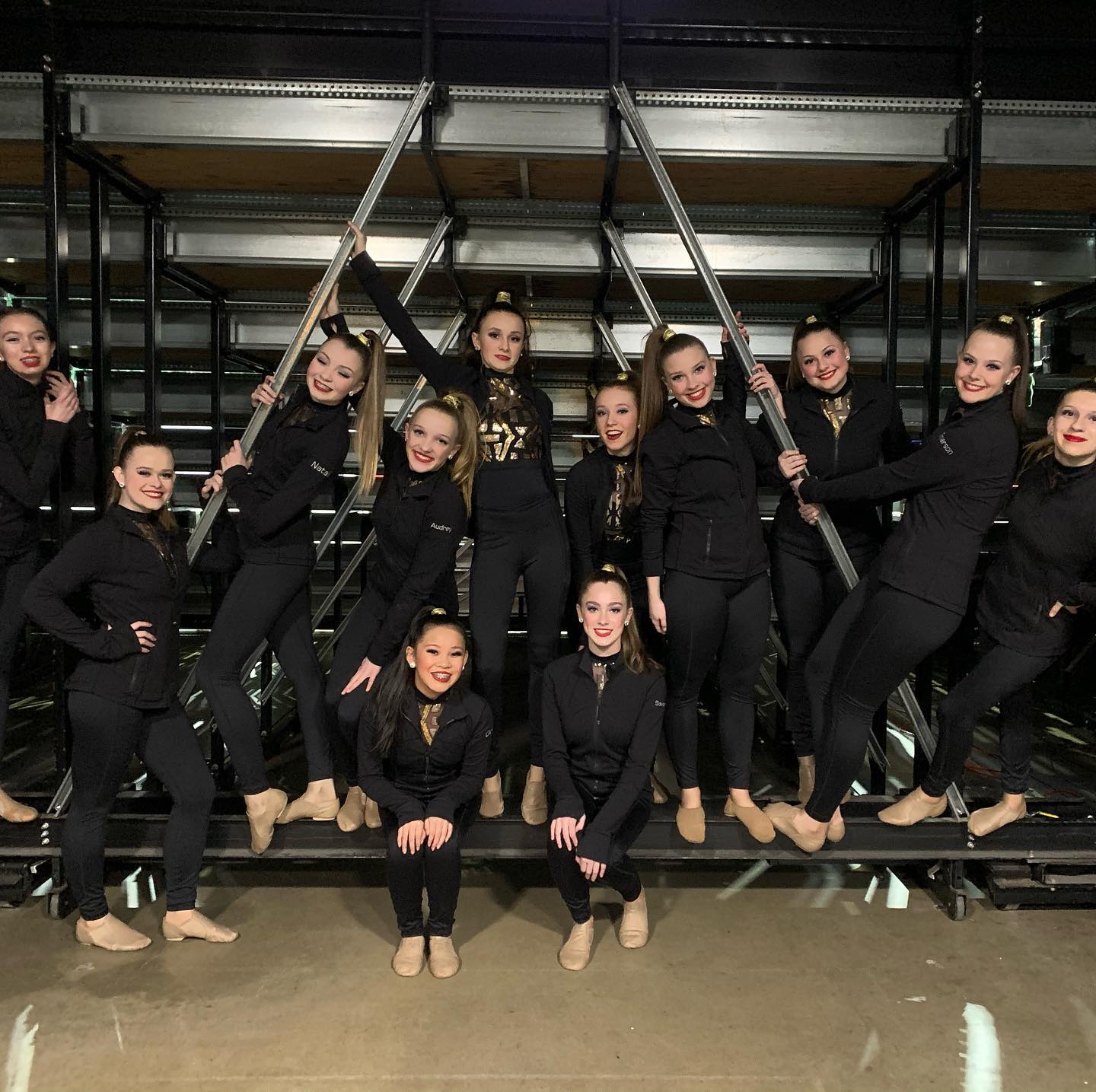 Dancer With Their Black Outfit — Karyns Dance Place — Holt, MI