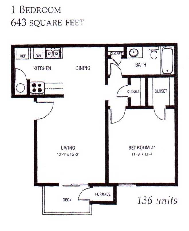 1bed