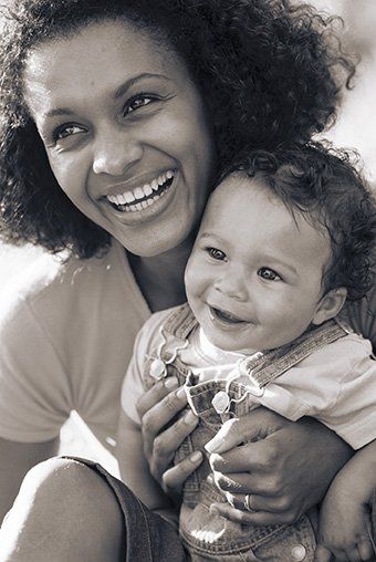 Mother and child smiling - Adoption in Denver, CO Mother and child smiling - Adoption in Denver, CO