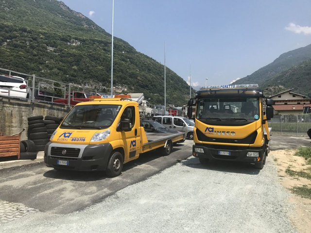 parco mezzo di soccorso stradale