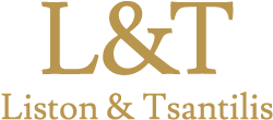 The logo for l & t liston & tsantalis