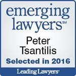 Peter tsantilis is a leading lawyer in 2016.