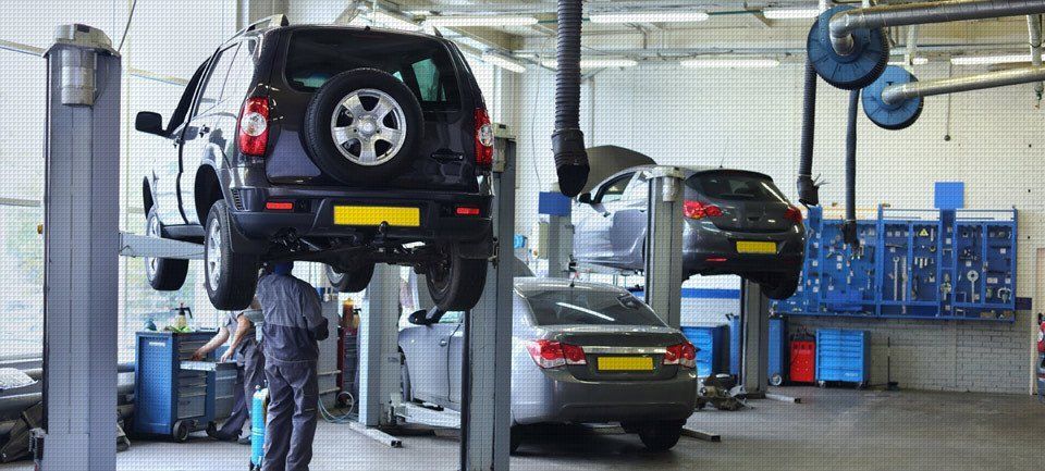 Car servicing facility
