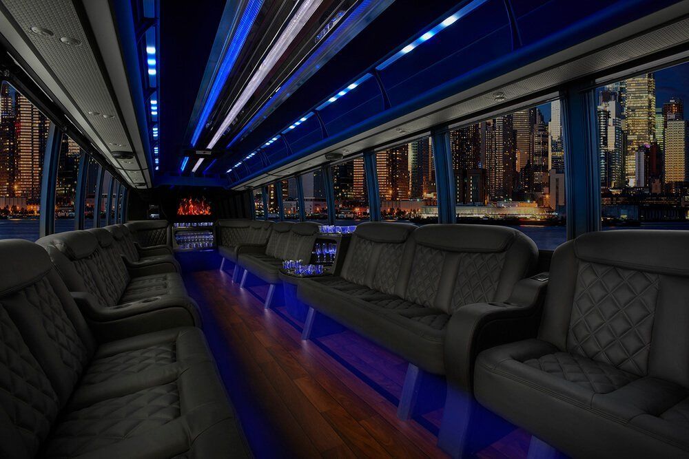 LAX limo bus rentals