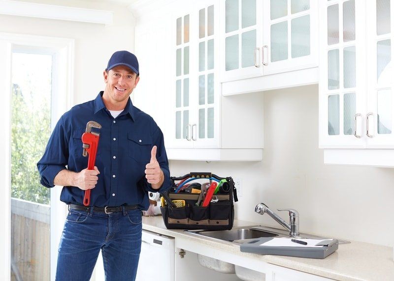 Having a plumber from A-1 American fix those kitchen repairs.