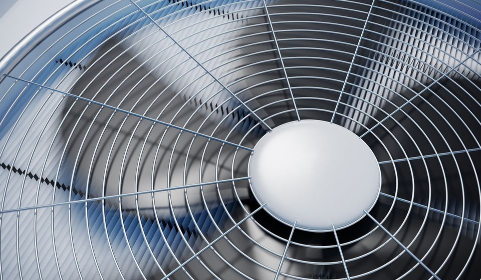 HVAC Unit with Germicidal UV Lights