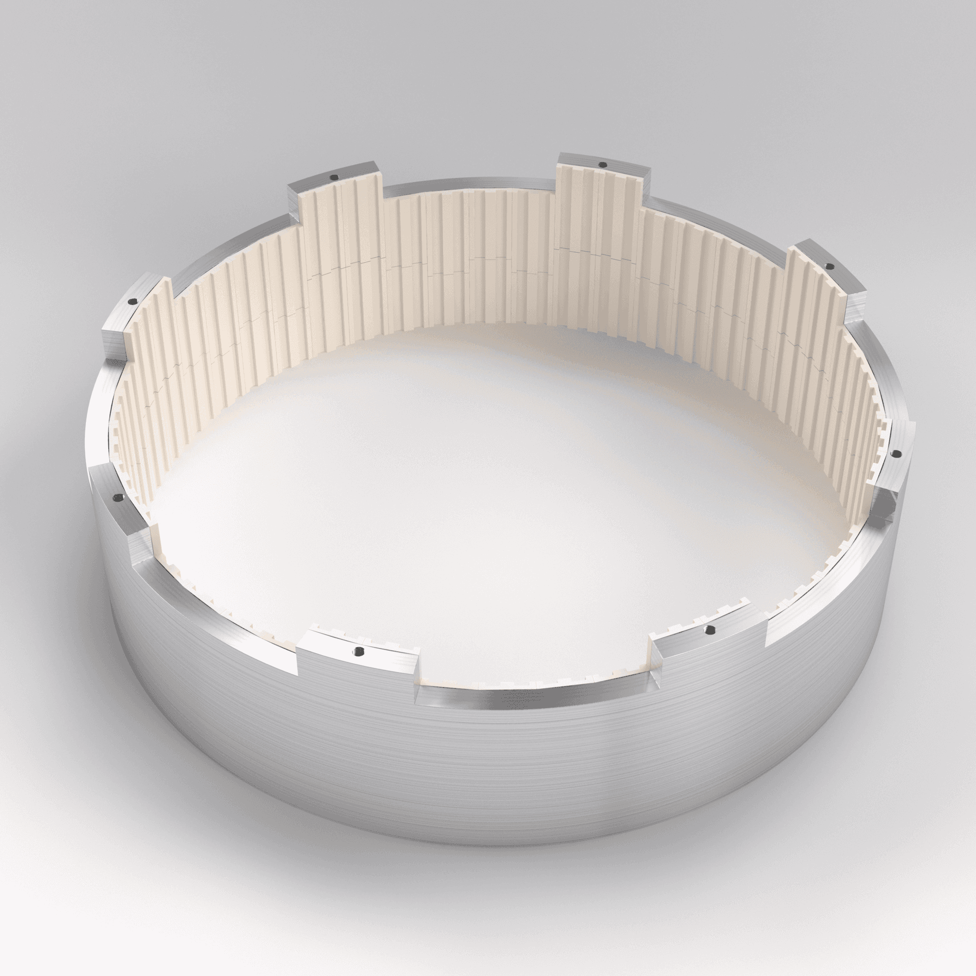alumina stator mill