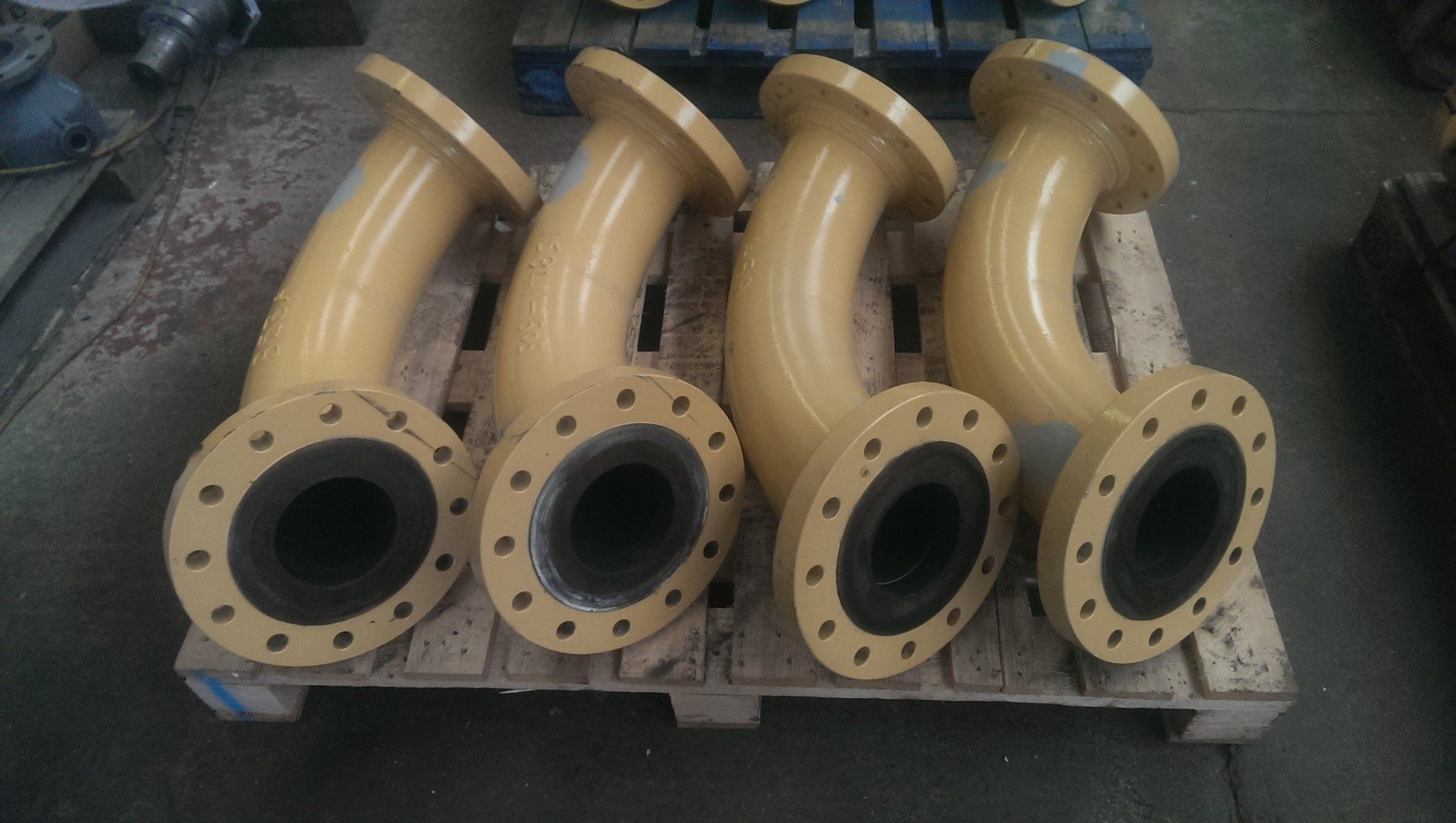 Pic of ceramic lined pipework