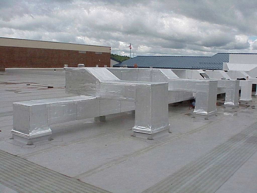 Roof Metal Duct — Travelers Rest, SC — Guy M. Beaty Co., Inc.