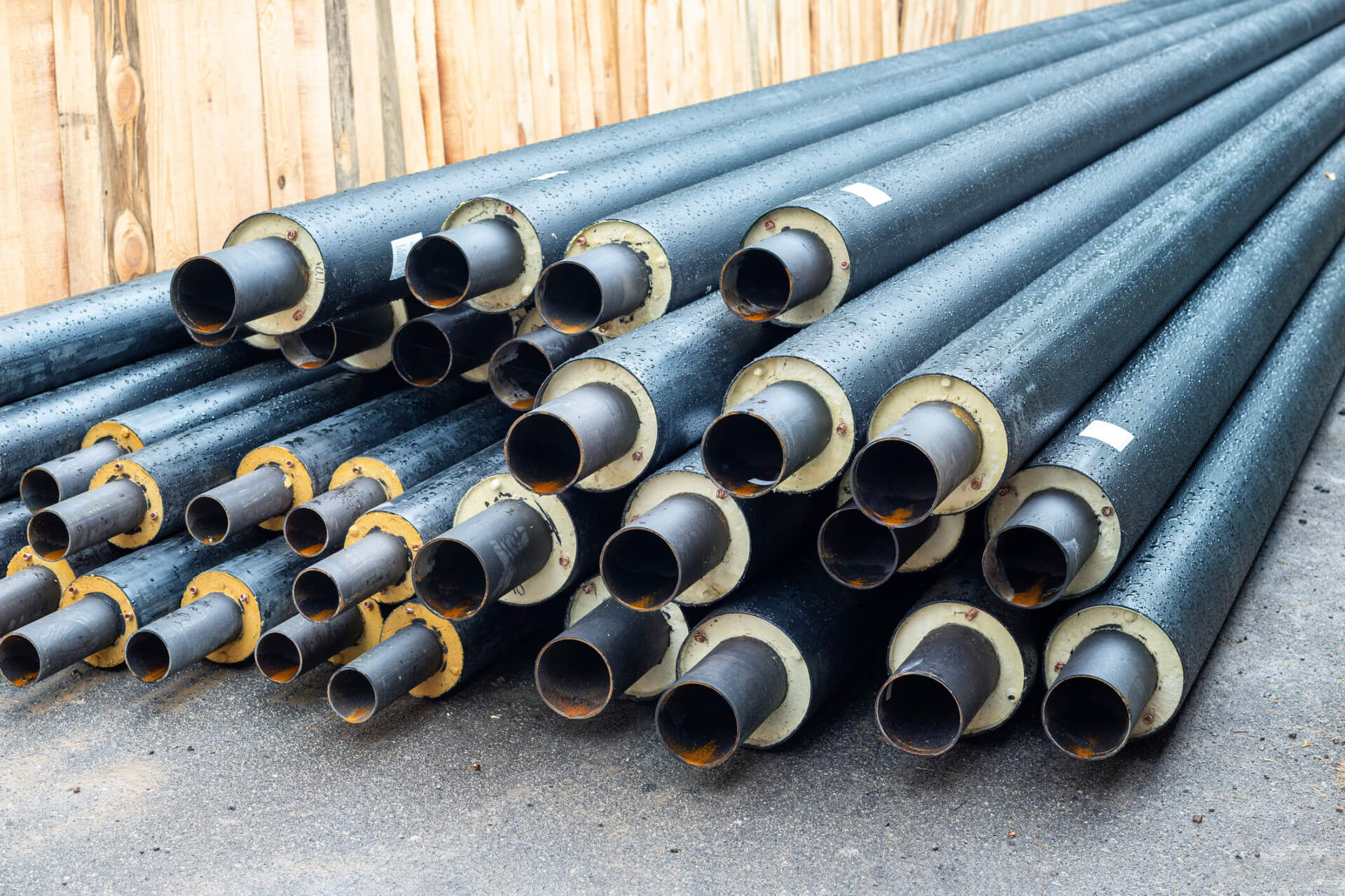 Pipes with Insulation — Travelers Rest, SC — Guy M Beaty Co Pipes with Insulation — Travelers Rest, SC — Guy M Beaty Co