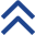 Blue double chevron pointing upwards.