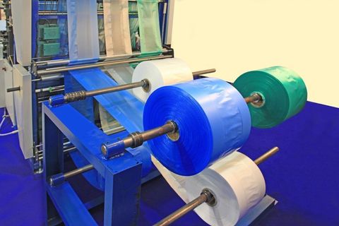 Polythene bags making machine
