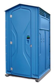 Portable Restroom Rentals — Blue Portable Restroom in El Paso, TX Portable Restroom Rentals — Blue Portable Restroom in El Paso, TX