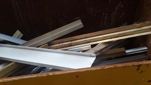 materials being recycled