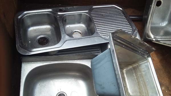 metal sink