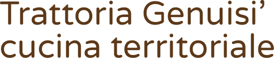 Trattoria Genuisi' cucina territoriale-LOGO