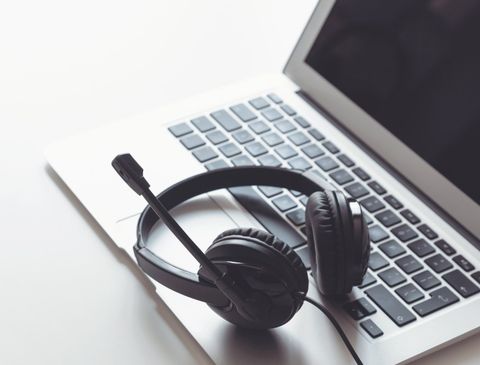 Headset and a Laptop Set Up — Wesley Chapel, Fl — DigitalBrainz
