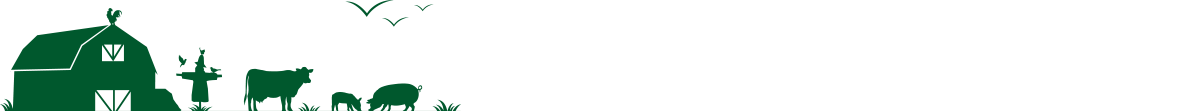 Bauernhof Silhuette Grafik