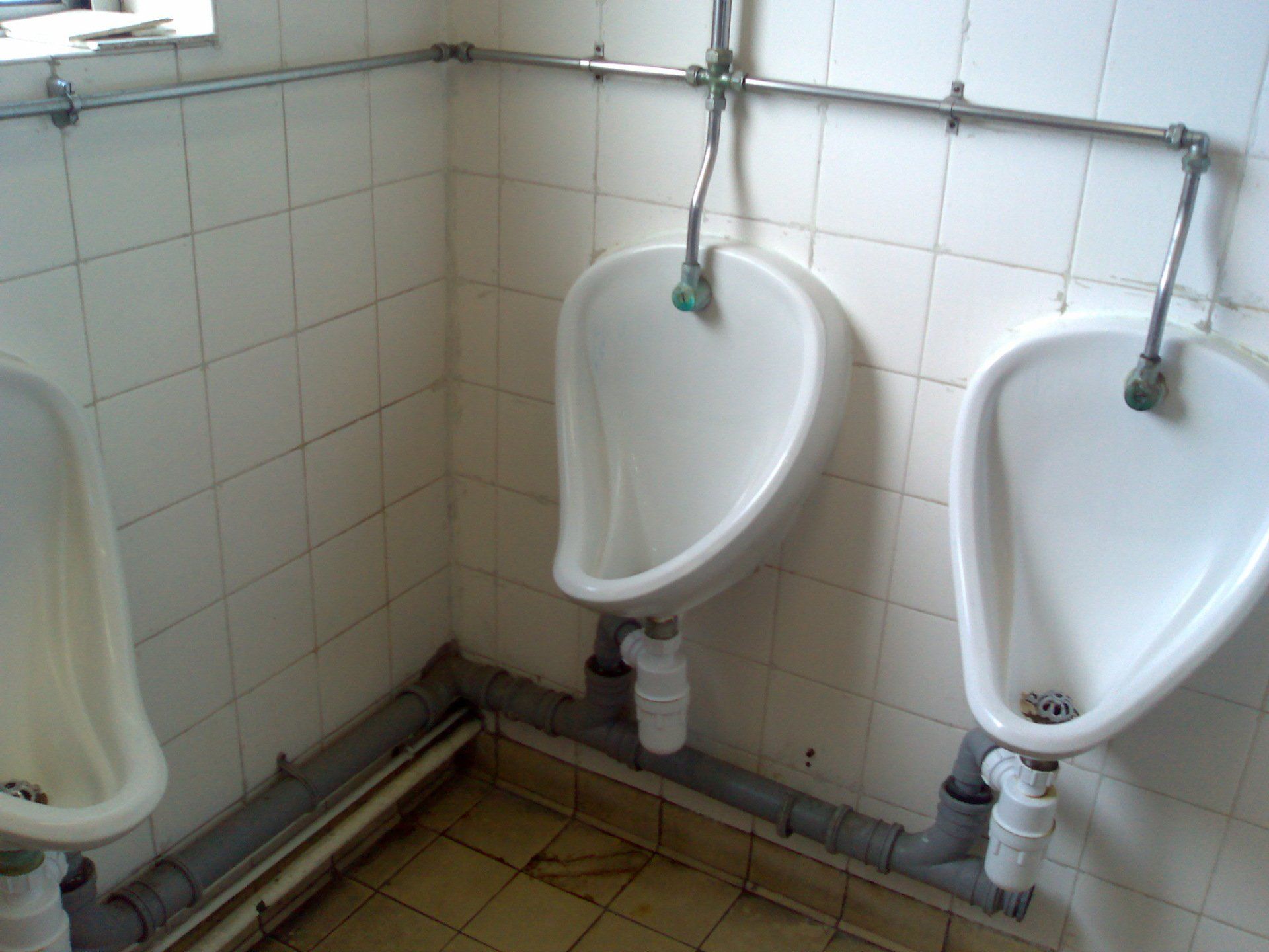 Urinals - before