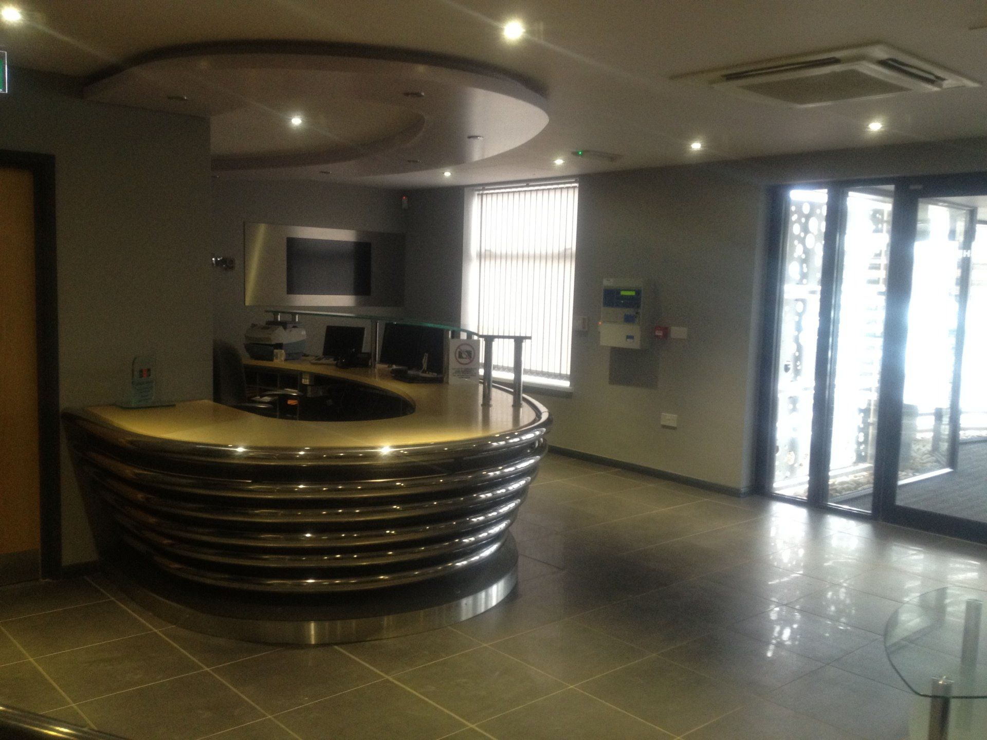 Office reception refurbishments