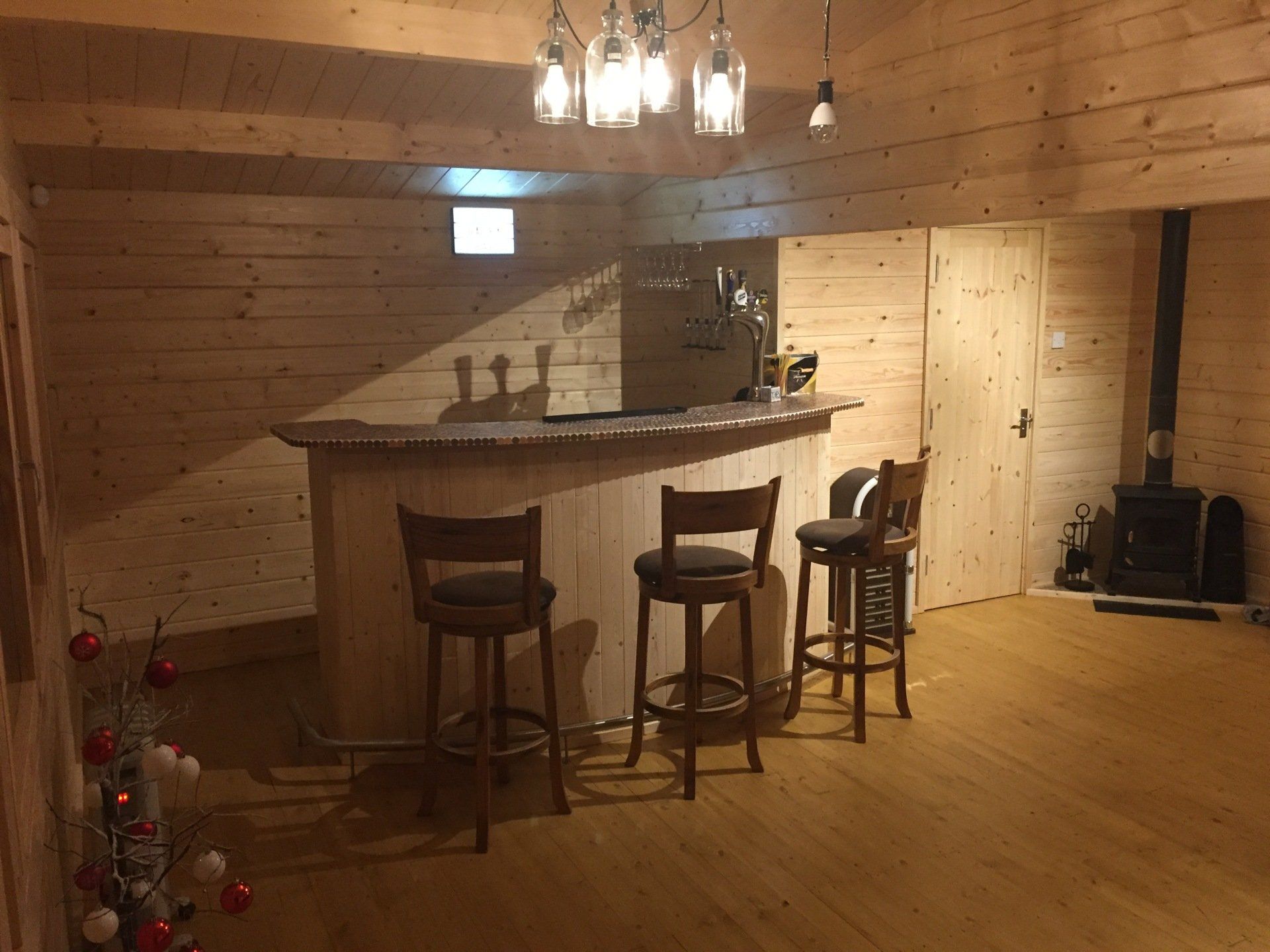 log cabin - internal