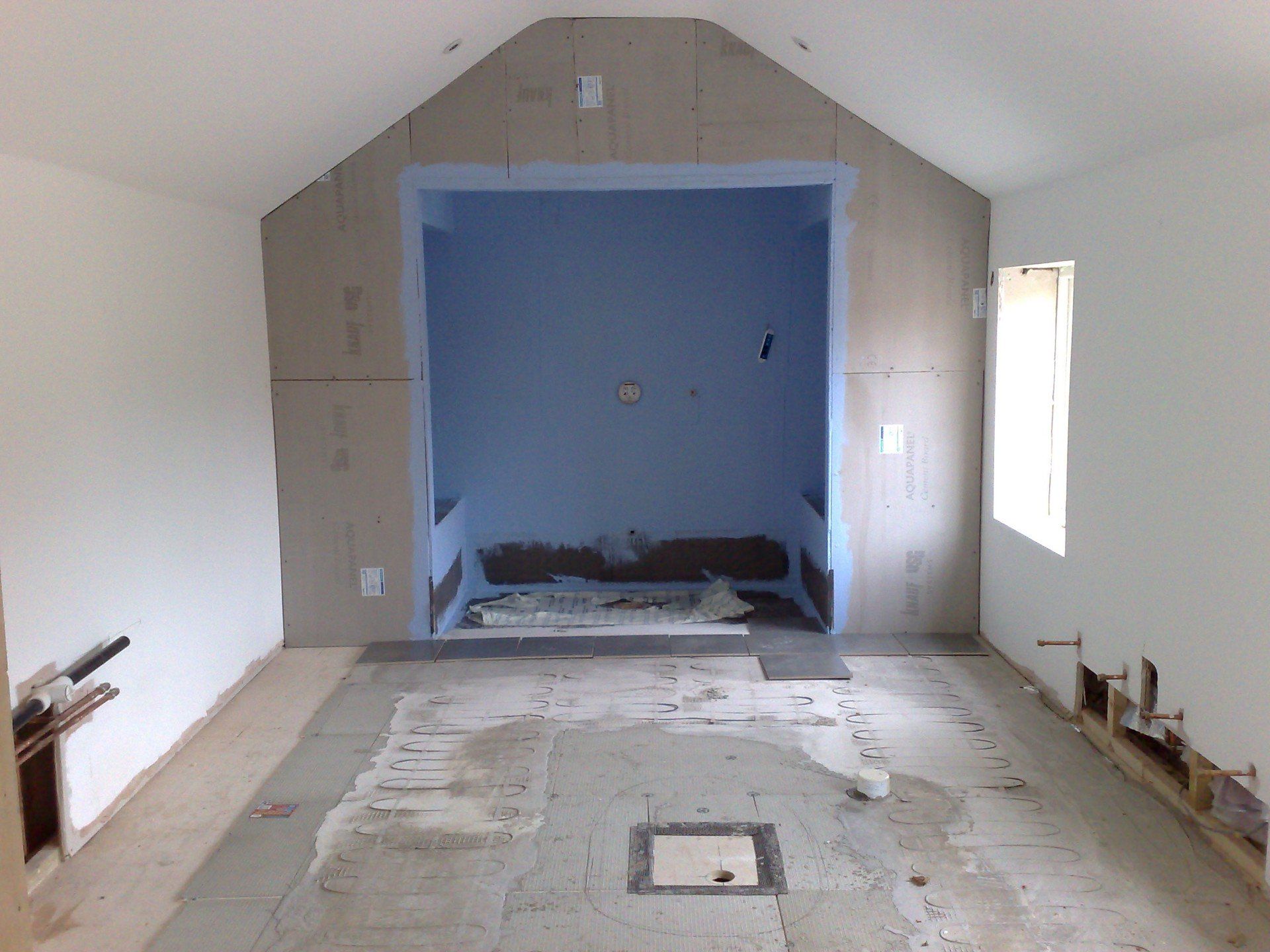 Bathroom - during