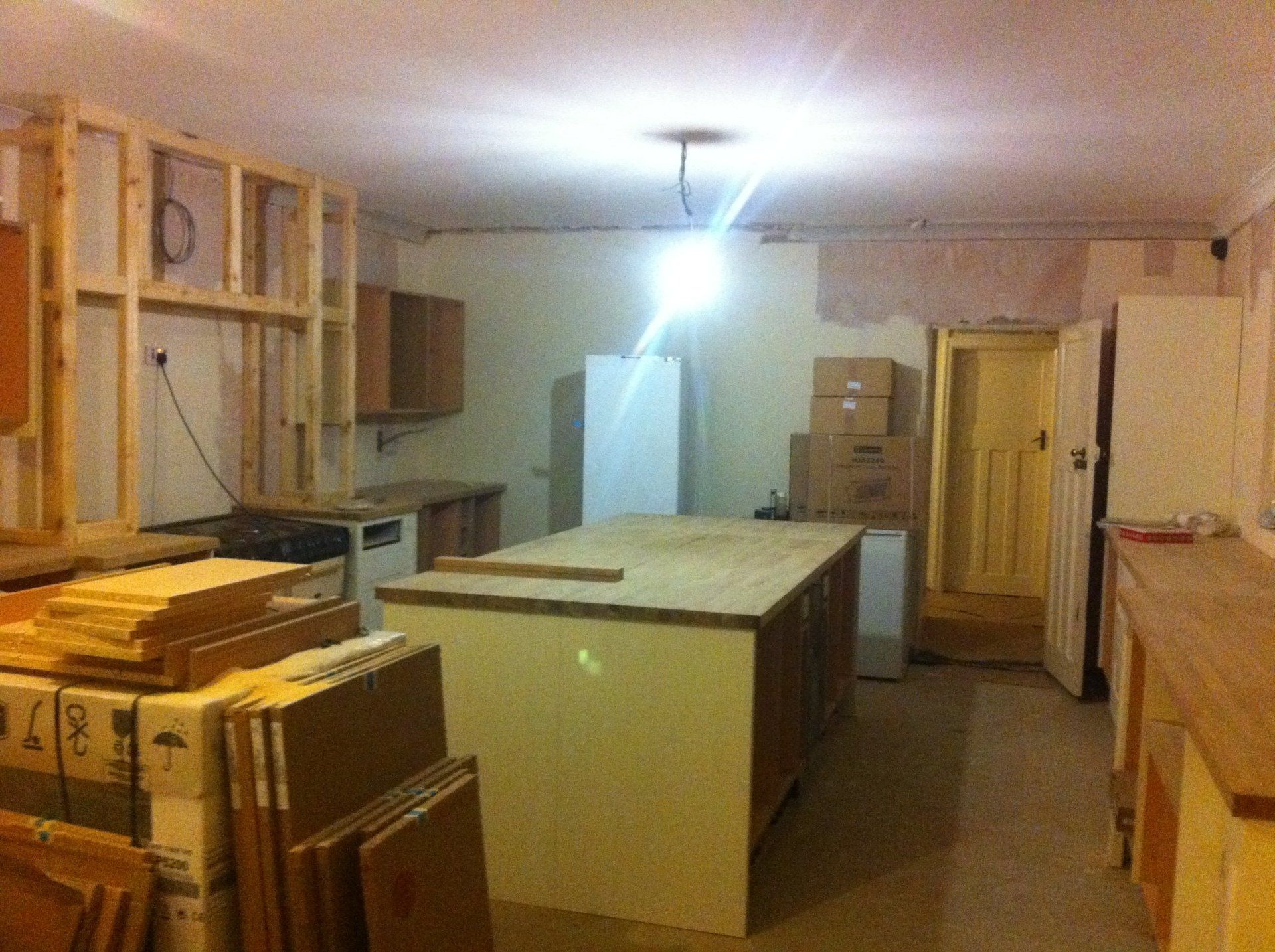 Kitchen - during