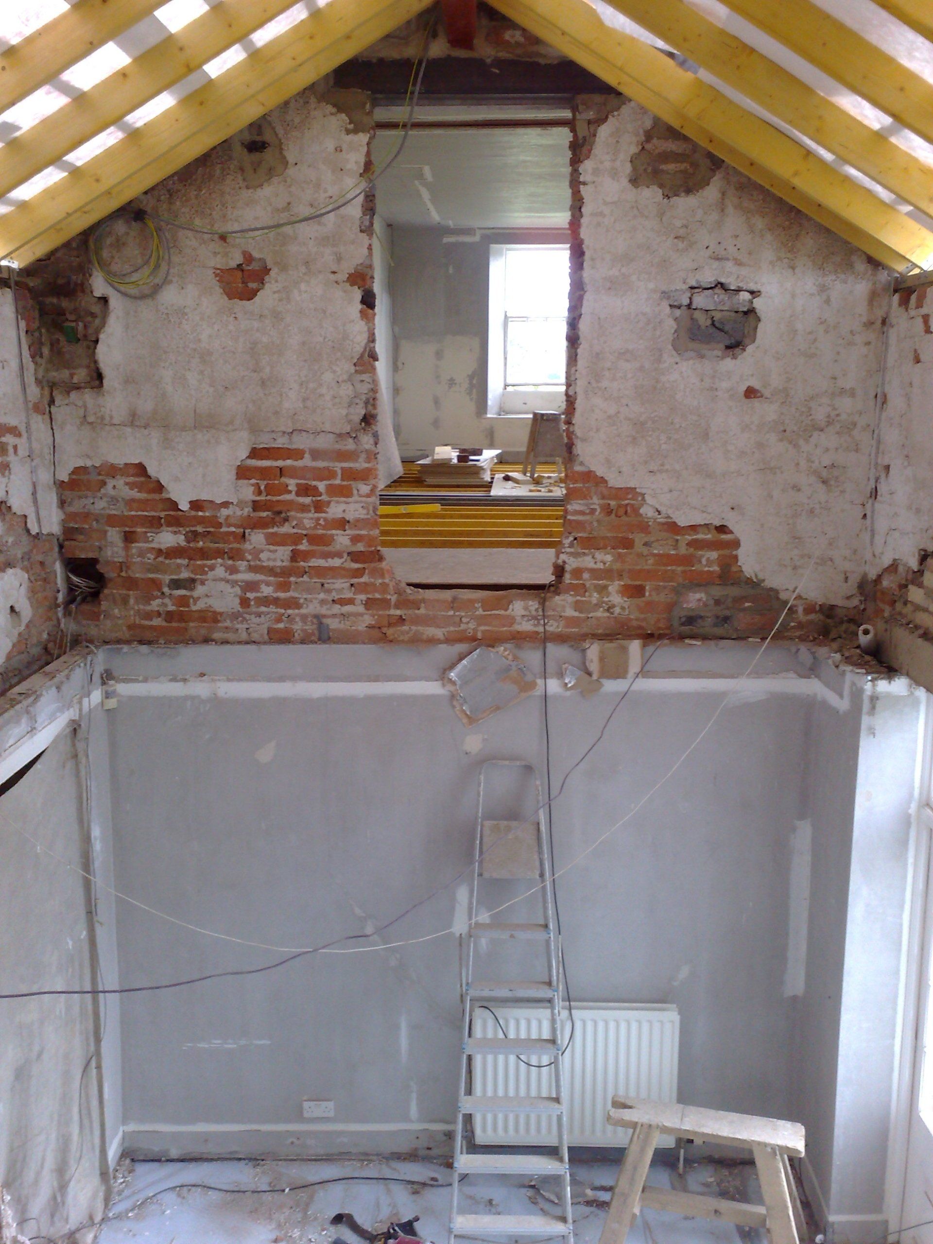 Bathroom demolition