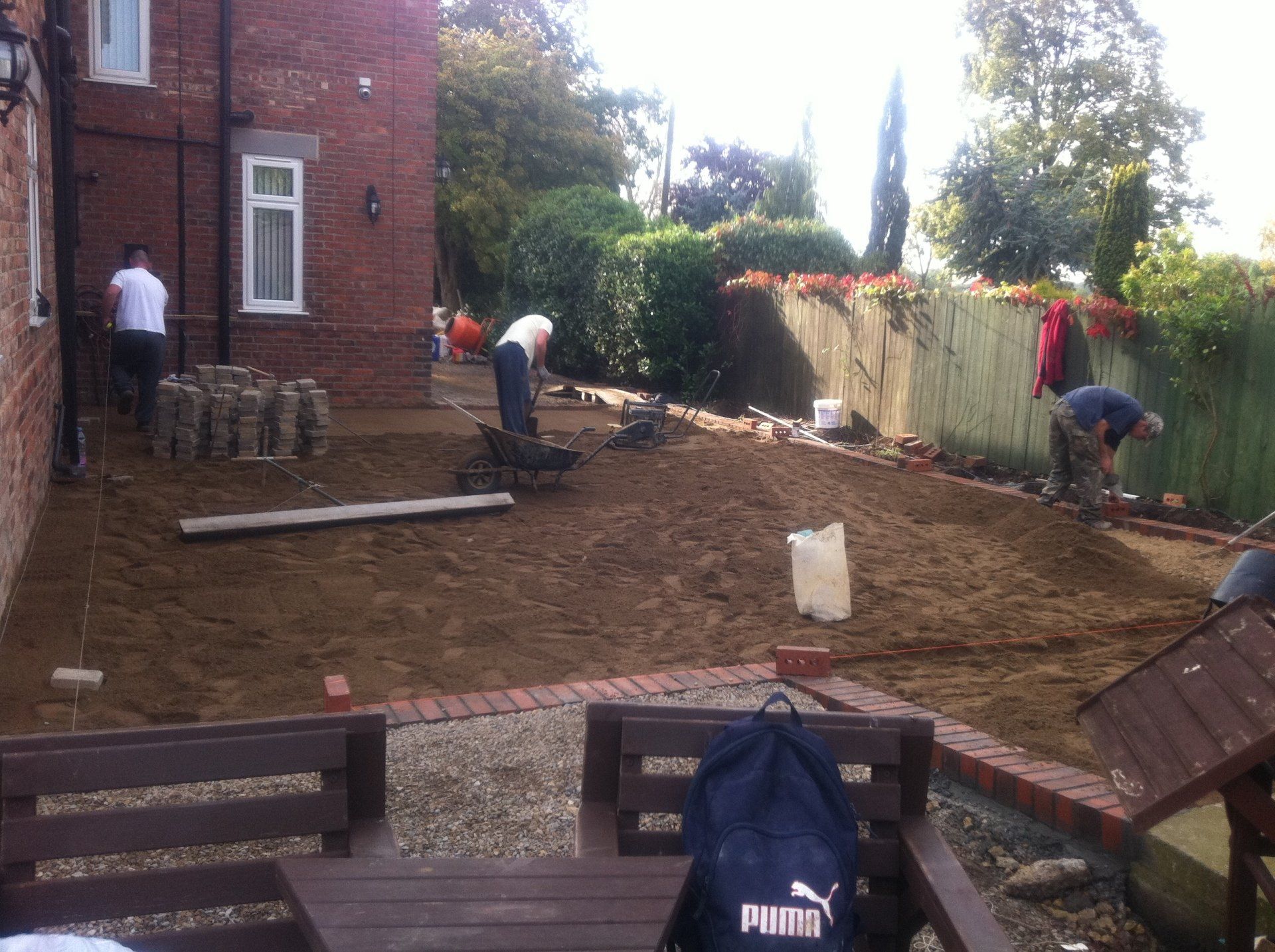 Groundworks - block paving