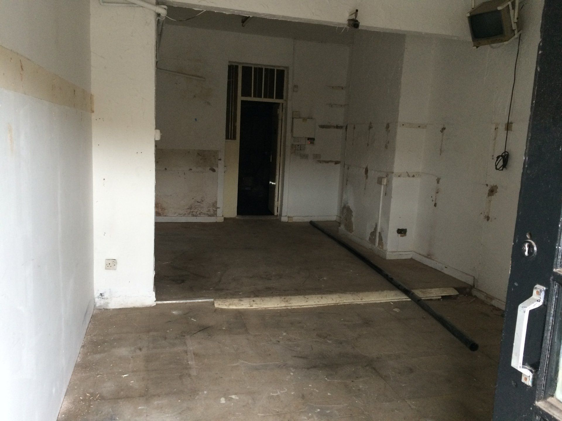 salon refurbishment - before