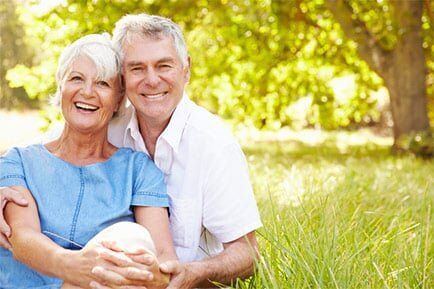 Older couple smiling - Dentists in Washington, PA Older couple smiling - Dentists in Washington, PA