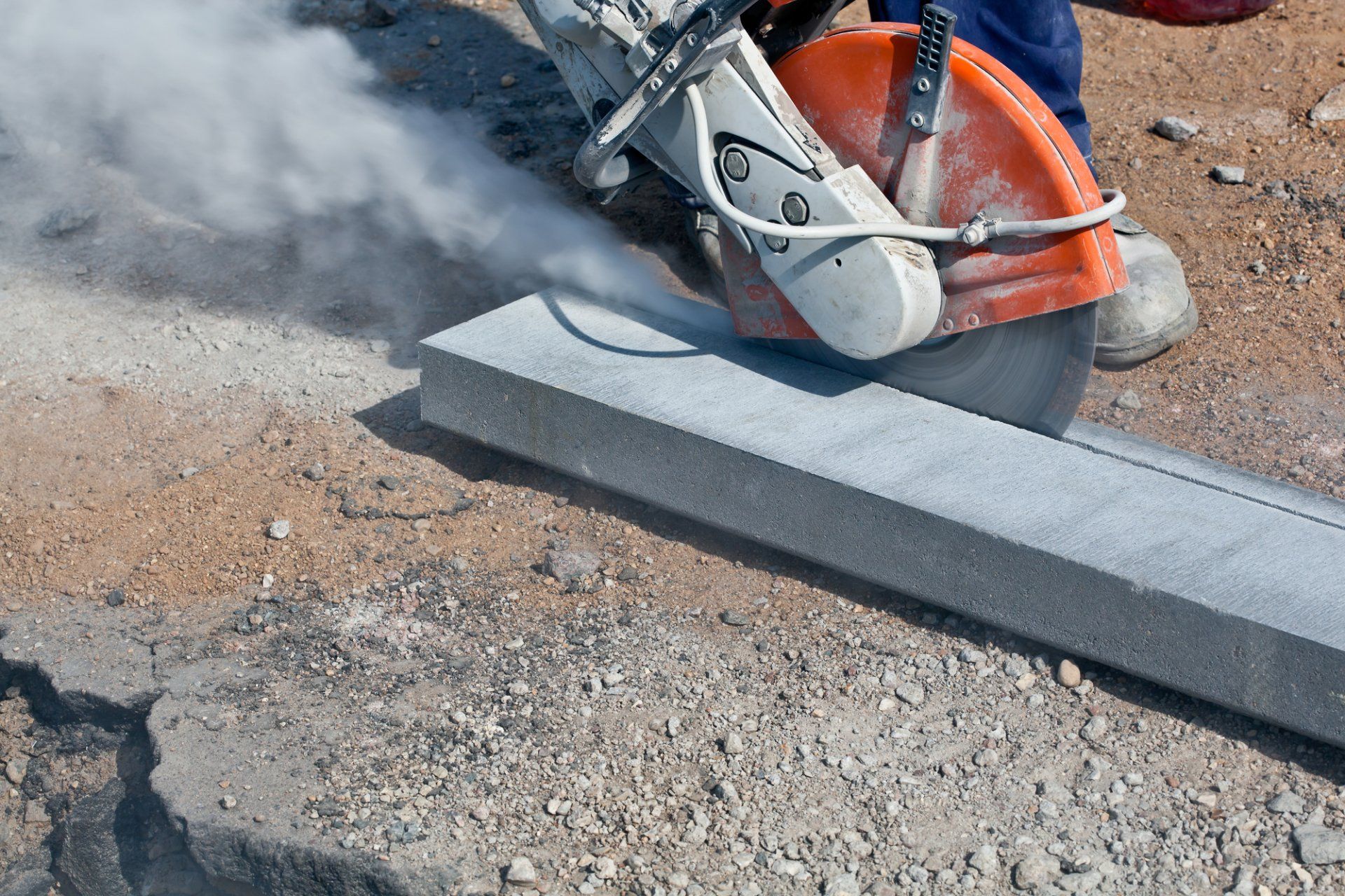 Concrete cutting by Kingdom Concrete Drilling & Sawing