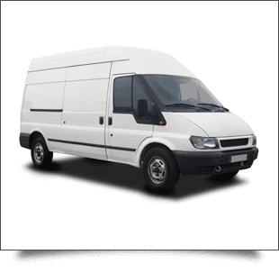 large white van