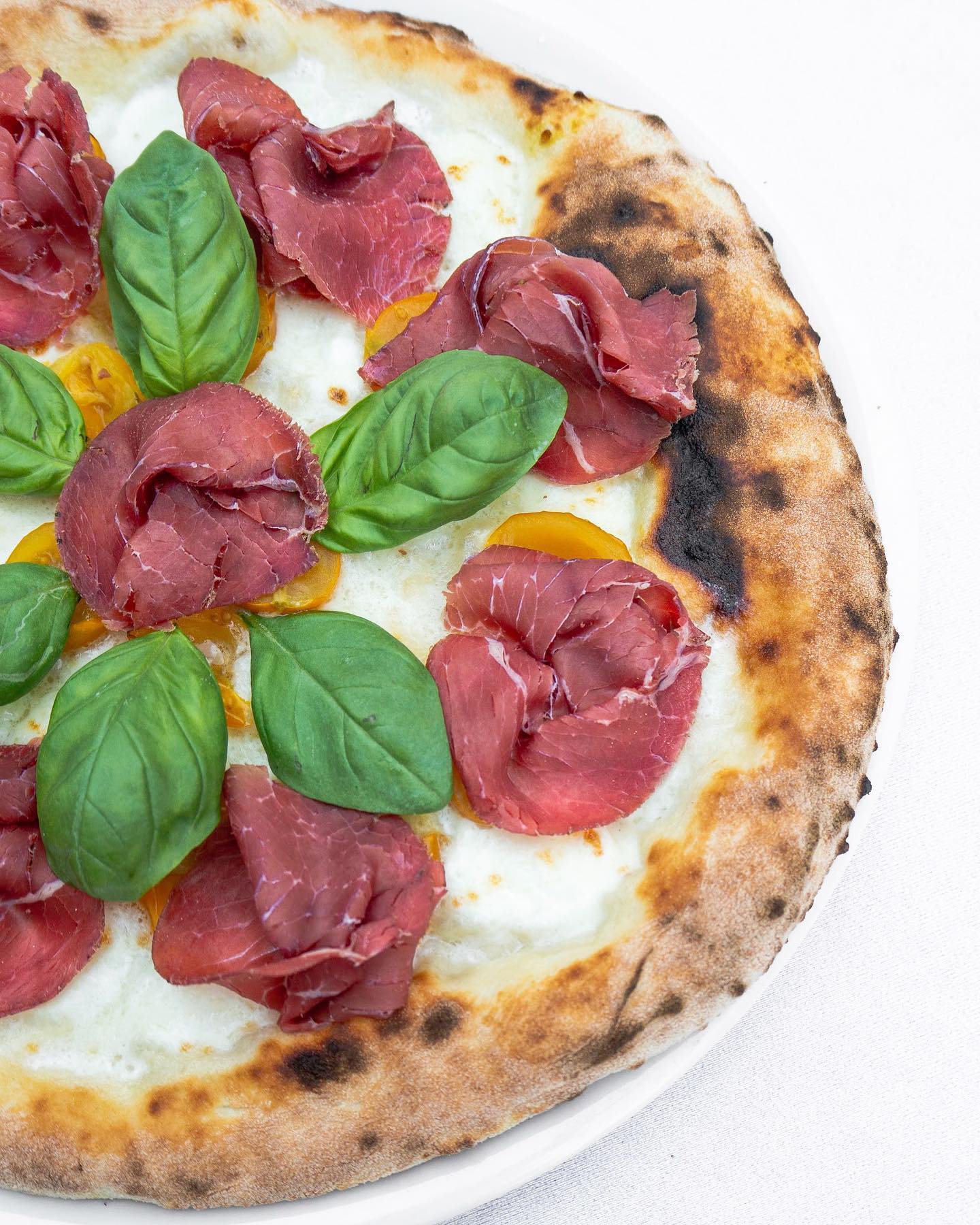 pizza con verdure