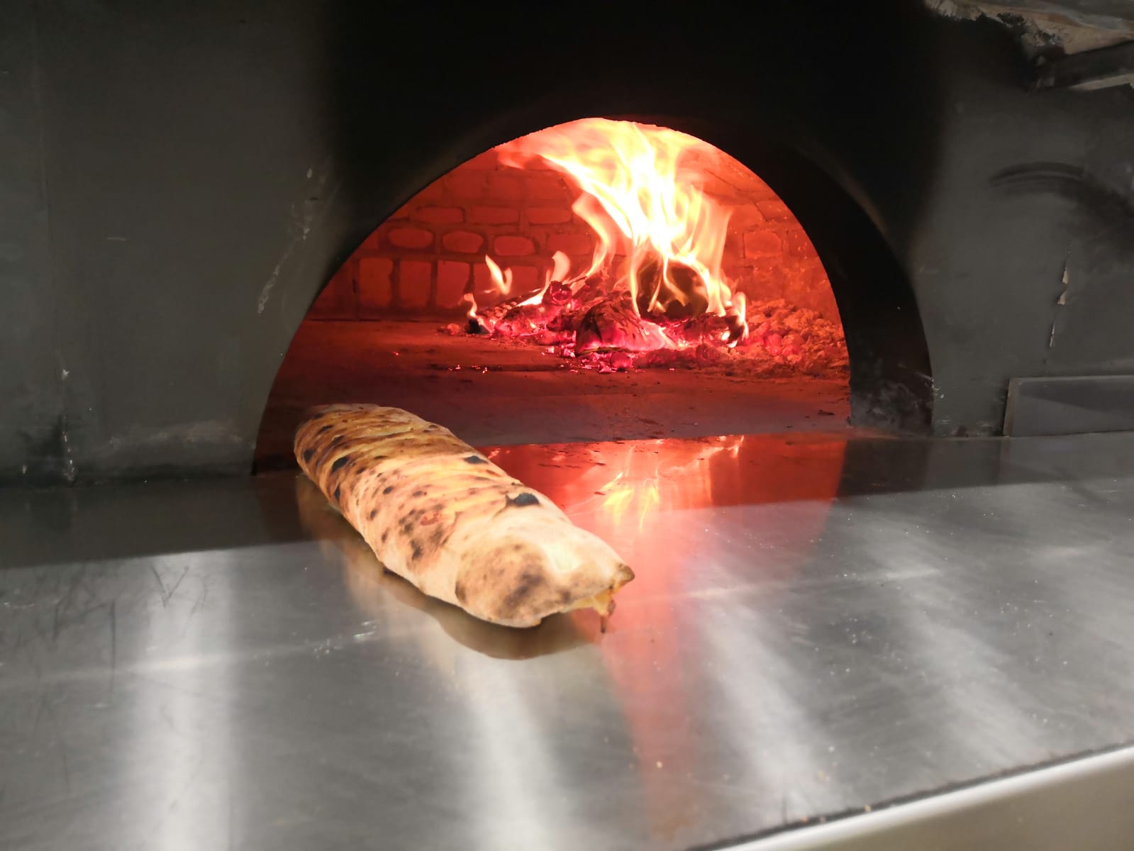 filoncino di pizza cotto a legna