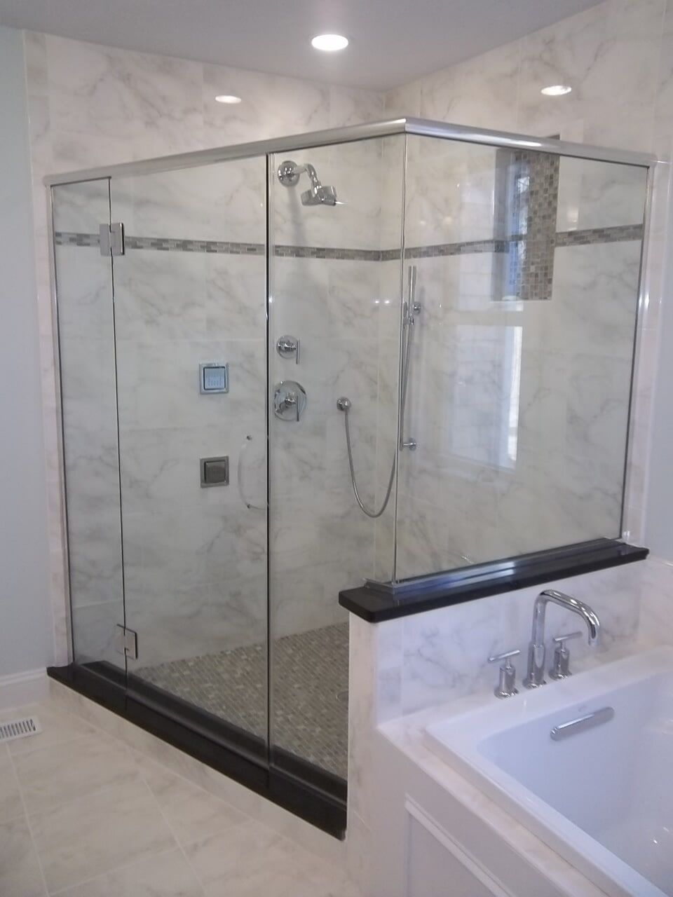 Shower Glass —  Glass doors in Hyannis, MA