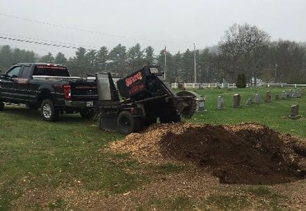 after stump grinding in graveyard — Tree Stump Grinding in Lunenburg, MA after stump grinding in graveyard — Tree Stump Grinding in Lunenburg, MA