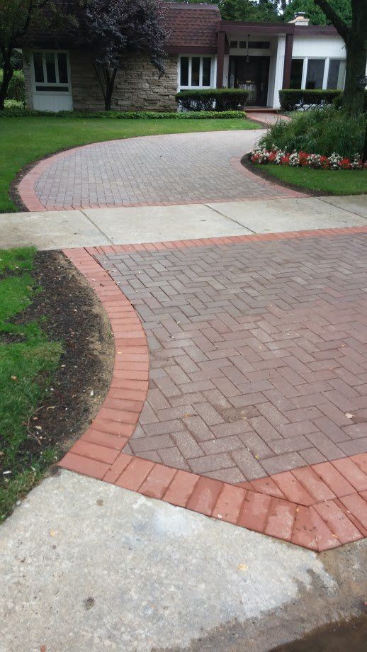 Brick Sideway — Highland Park, IL — Aurelio Landscaping