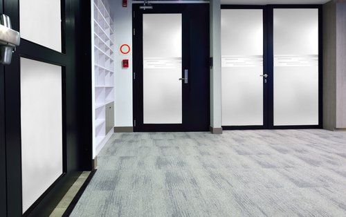 Vinyl flooring in an office in Glasgow