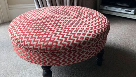Customised covers for dining chairs