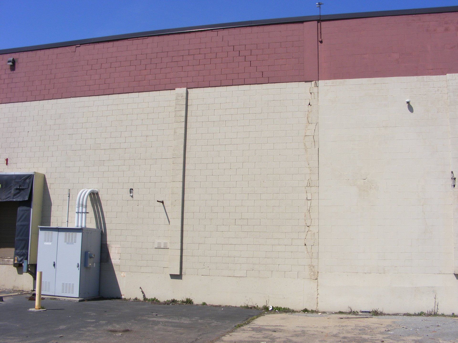 Close up of brick wall